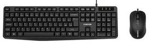 KEYBOARD & MOUSE SET, USB, OPTICAL, BLK CNE-CSET1-UK
