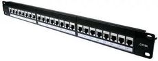 24 PORT CAT 6A SHIELD 1U PATCH PANEL UT-899CAT6APP24
