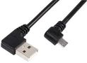 LEAD, USB2.0, RT ANGLE A MALE-MICRO B 1M PSG91617