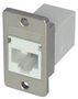 KEYSTONE COUPLER, RJ45 JACK, CAT5E, BK FACK4BKPM