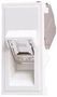 RJ45 CONNECTOR, JACK, 8P8C, 1PORT, WHT SGKS45WHAX