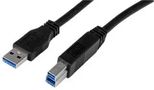 USB CABLE, 3.0 A PLUG-B PLUG, 1M USB3CAB1M