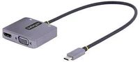 MEDIA CONVERTER, USB C-HDMI/VGA 122-USBC-HDMI-4K-VGA