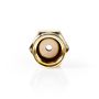 SMA Connector | Straight | Male | Gold Plated | 50 Ohm | Crimp | Cable input diameter: 2.55 mm | Metal | Gold | 2 pcs | Box CSGB02900GD 5412810425600