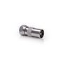 Satellite & Antenna Adapter | F Male | IEC (Coax) Male | Nickel Plated | 75 Ohm | Straight | Metal | Silver | 1 pcs | Box CSGB41953ME 5412810289677
