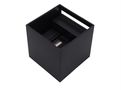 Välisvalgusti LED 2x3W 4000K IP54, reguleeritav, must CUBE, LEDOM 478177 5907777478177