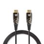 Active Optical High Speed HDMI™ Cable with Ethernet | HDMI™ Connector | HDMI™ Connector | 4K@60Hz | 18 Gbps | 10.0 m | Round | PVC | Black | Gift Box CVBG3400BK100 5412810318131