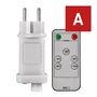 Power supply for EMOS CONNECTING garlands, 30Vdc, 12W, with remote controller, IP44, EMOS D1ZW02 8592920094464