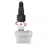 Power supply for EMOS CONNECTING garlands, 30Vdc, 12W, with remote controller, IP44, EMOS D1ZW02 8592920094464