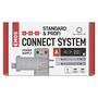 Power supply for EMOS CONNECTING garlands, 30Vdc, 12W, with remote controller, IP44, EMOS D1ZW02 8592920094464