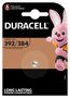 Hõbeoksiidpatarei 392 (SR41, V392, SR41W) 1,55V Duracell D392 5000394067929