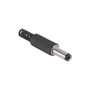 Power plug DC 2.1/5.5 mm, cable mount, soldered DC/CX-2.1/5.5-M 4012386062455
