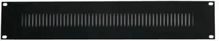 19" RACK PANEL, VENTED, 2U RPV2