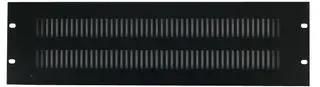 19" RACK PANEL, VENTED, 3U RPV3