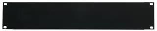 19" RACK PANEL, PLAIN, 2U RPP2