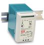 Toiteplokk DIN liistule, akulaadimise (UPS) funktsiooniga 96.6W, 13.8VDC, 13.8VDC, 4.5A, MEAN WELL DRC-100A