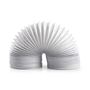 PVC Air Outlet Hose | 100 mm | 1.50 m | Suitable for: Air Ventilation / Tumble Dryers | White DRHO100BWT15 5412810301539