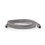 Outlet Hose | 8 mm | 10 mm | 1.50 m | Application: Condense Dryer | Plastic / Rubber | Grey DROH0810SSP15 5412810301140