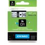 Label Tape DYMO 19mm x 7m / black print on white label DYMO-S0720830 5411313452137