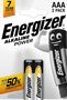 Leelispatarei LR03 (AAA, E92) 1,5V Alkaline Power Energizer 2tk blisteris LR03/ENE/AP-BL2 7638900297317