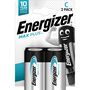Алкалиновая батарейка LR14 (C) 1,5V MAX plus Energizer 2шт блистер LR14/ENE/MAX-BL2 7638900423334
