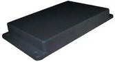 MULTIPURPOSE FLANGED ENCLOSURE, ABS, GRY TWF13-3-18D
