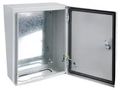 STEEL DOOR ENCLOSURE, IP66, IK10, GREY DEDS0100