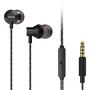 Earphones with Built-in Mic & In-Wire Remote Controller, Black ESTM-50BK 8435256897166