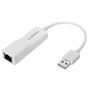 USB 2.0 Fast Ethernet Adapter 10/100 Mbit White EU-4208 4710700928851