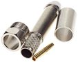 Connector FME socket crimped 50Ω H155 FME/F-H155-CR