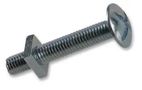 ROOFING BOLT& NUT M6X16, PK25 RBN616