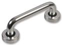 PULL HANDLES, ALU, ROUND, 9INX3/4IN D01210
