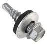ROOF SCREW +WASHER 5.5X57MM (PK100) TFHL5557
