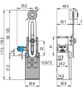 Position switch with adjustable roller lever and reset device FR 656-W3, Pizzato FR-656-W3 8018851125577