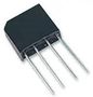 DIODE, BRIDGE RECT, 1-PH, 100V, SIP KBL01G