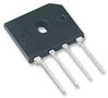 DIODE, BRIDGE RECT, 1-PH, 200V, 4A, SIP KBU403G