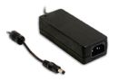 Impulss-toiteadapter 60 W, 12VDC, 5A, väljund:5.5/2.1, MEAN WELL, GSM60A12-P1J