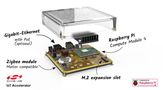 Koduassistent kollane standardkomplekt - nutivärav - ZigBee / niit - Nabu Casa YELLOW-KIT-STD HA-YELLOW-KIT-STD 794677011741