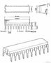 Integrated circuit 74HC573 DIP20 74HC573