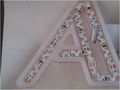 LED strip, 12V, 7.2W/m, non-waterfroof, warm white 3000K, 115lm/W HM-2835-60-WWm/S