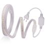 LED strip reel, 10m, 230Vac, 10W/m, 660lm/m, SMD 2835 60LED/m, neutral white 4000K, LEMLUX HM-SMD-230V10-NW