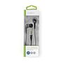 Wired Earphones with 3.5 mm Plug, Black HPWD1001BK 5412810304677