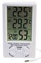 THERMO HYGROMETER, LCD, INDOOR/OUTDOOR PSG08483