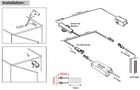 LED lüliti 12-24Vdc, 4A, IR-anduriga, MINI, pinnapealne IR009-D