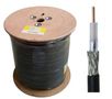 Coaxial cable F690V, Cu, with gel, 75om, Ø7.3mm, white KAB0020 5901436707240; 5901890031714