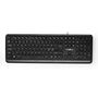 Wired Keyboard | USB-A | Multimedia | QWERTY | ND Layout | Numeric keypad KBMU200BKND 5412810408405