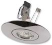 GU10/LV CEILING CONVERTER, CHROME CR80CR