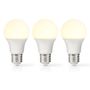 LED Bulb E27 | A60 | 8.0 W | 806 lm | 2700 K | Warm White | Retro Style | Frosted | 3 pcs LBE27A602P3 5412810399857