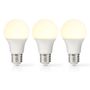 LED Bulb E27 | A60 | 11 W | 1055 lm | 2700 K | Warm White | Retro Style | Frosted | 3 pcs LBE27A603P3 5412810399871