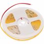 LED Strip, 24Vdc, 11W/m, COB 480LED/m, yellow, IP65 waterproof, 180° COB-Y480-11-24WP